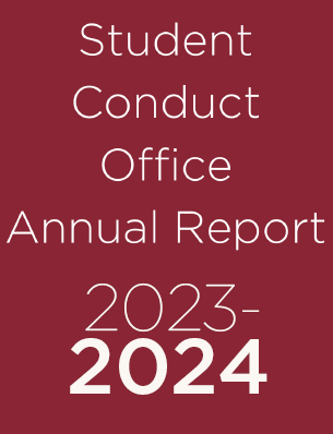 Student Conduct Office Annual Report 2023-2024